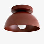 Load image into Gallery viewer, Metio Multi-Color Dome Flush Mount Ceiling Light Contemporary for Dining Area & Entry
