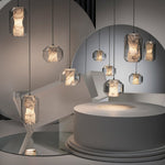 Bild in die Galerieansicht laden, Glas Alabaster-Pendelleuchte