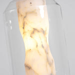 Bild in die Galerieansicht laden, Glas Alabaster-Pendelleuchte