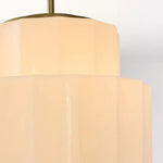 Load image into Gallery viewer, Vexrona Glass Pendant Lamp - Elegant Adjustable Metal Hanging Rod for Living Room and Bar