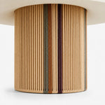 Carica l'immagine nella visualizzazione Galleria, Woven wall sconce shade profile detail
