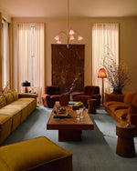 Charger l'image dans le visualiseur de la galerie, Lustre sculptural Bellina en forme de fleur pour chambre et entrée