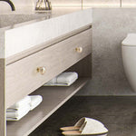 Load image into Gallery viewer, Modern Mushroom Cabinet Knob – Clear Glass Diamond Drawer Knobs