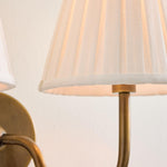 Load image into Gallery viewer, Luvora Textured Fabric Multi-Head Wall Light for Hallway & Bedroom