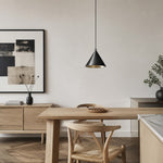 Bild in die Galerieansicht laden, Veridia Minimalist Adjustable Pendant Light - Aluminum Hanging Lamp for Bedroom and Bedside