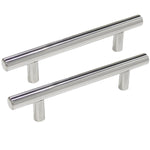 Load image into Gallery viewer, T Bar Kitchen Cabinet Handles – Polished Chrome Pull Handles