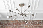 Load image into Gallery viewer, Mobilux Line Modern Chandelier - Mid Century Ceiling Light Fixture