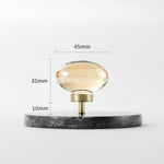 Load image into Gallery viewer, Modern Mushroom Cabinet Knob – Clear Glass Diamond Drawer Knobs