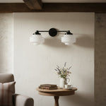 Load image into Gallery viewer, Geotower Glass Modern Wall Sconce - Glass Globe Light - Elegant Home Fixture