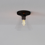 Load image into Gallery viewer, Conica Cone Flush Mount – Glass Ceiling Light for Modern Spaces