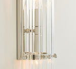 Load image into Gallery viewer, Lumora Crystal Wall Sconce – Elegant Lighting for Hallway & Bedroom
