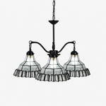 Cargar imagen en el visor de la Galería, Vintage Stained Glass Pendant Light 1
