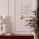 Load image into Gallery viewer, Triple Alabaster Wall Lamp