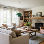 Bild in die Galerieansicht laden, Koloro Millie Glas-Hängeleuchte – Retro-Design Pendelleuchte für Wohnzimmer oder Essbereich