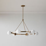 Load image into Gallery viewer, Brelia Round Light Chandelier - Modern Globe Chandelier in Stylish Design