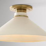 Load image into Gallery viewer, Aurenza Contemporary Flush Mount – Elegant Metal Light for Living Room