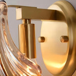 Afbeelding laden in galerijweergave, Shellora Stijlvolle Schelp Wandlamp – Sculpturale Glas- en Metaal Wandlamp voor Thuis N44