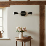 Load image into Gallery viewer, Mobilux Dual-Light Linear Mid-Century Vanity Wall Light for Bathroom & Mirror