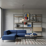 Afbeelding laden in galerijweergave, Novera geribbelde glazen stijlvolle moderne hanglamp voor slaapkamer en eetkamer