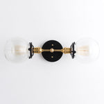 Load image into Gallery viewer, Lumio Globe Sleek Glass Globe Wall Lamp for Bathroom & Bedroom