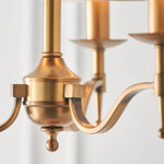 Afbeelding laden in galerijweergave, Tela Tijdloze Klassieke Elegante Multi Arm Stanford Kroonluchter - Metaal Stoffering Verlichting voor Woonkamer