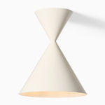 Load image into Gallery viewer, Brivana Sculpted Glass Flush Mount Light for Bedroom & Living Room
