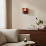 Afbeelding laden in galerijweergave, Lumiridge Moderne Wandlamp – Minimalistisch Ontwerp Metaal-Glas Armatuur voor Woonkamer