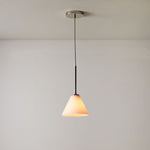 Load image into Gallery viewer, Conica Glass Cone Pendant Lamp – Modern Style Light for Any Room