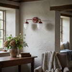 Load image into Gallery viewer, Tierlux Vertically Layered Colored Glass Wall Light for Living Room & Hallway