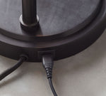 Load image into Gallery viewer, Lawson Recycled Glass Table Lamp with USB - Brass and Bronze Modern Design