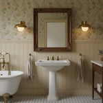 Load image into Gallery viewer, Cordax Industrial Modern Wall Lamp – Soft Opal Glass Glow for Hallway or Bedroom