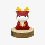 Carica l'immagine nella visualizzazione Galleria, Hand-Carved Wooden Chinese Zodiac Animal Figurines