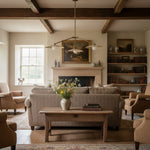 Load image into Gallery viewer, Curva Metal Antique Brass Chandelier - Modern Industrial Lighting Pendant