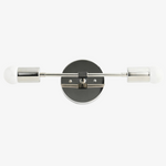 Load image into Gallery viewer, Mobilux Dual-Light Linear Mid-Century Vanity Wall Light for Bathroom & Mirror