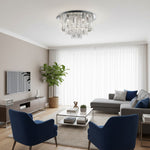 Charger l’image dans la visionneuse de la galerie, Plafonnier Virelis 8 Light Twist Tubes – Design Moderne en Cristal pour Salles à Manger ou Salons