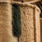 Cargar imagen en el visor de la Galería, Natural Loofah Woven Pendant Lamp Wabi Sabi Patchwork Hanging Light