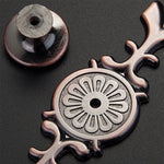 Load image into Gallery viewer, Modern Plate Flower Drawer Cabinet Handle