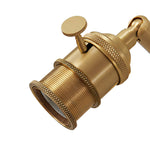 Afbeelding laden in galerijweergave, Gannon Vintage Lotus glazen wandlamp