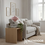 Load image into Gallery viewer, Koloro Sculptural Glass Table Lamp Tiered Design for Desk & Lounge