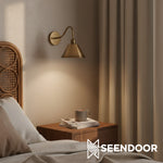 Afbeelding laden in galerijweergave, Penia Moderne Klassieke Industriële Afgeschuinde Wandlamp