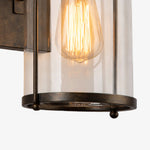 Bild in die Galerieansicht laden, Ivoran Industrielle Zylinder-Wandleuchte - Glas-Schirm-Design, Moderne Wandbeleuchtung U12