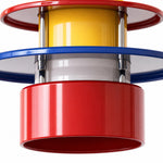 Afbeelding laden in galerijweergave, Bauhaus color block pendant light