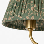 Cargar imagen en el visor de la Galería, Solmire Rustic Chandelier – Wooden Mental Frame with Fabric Shades for Living Room