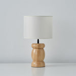 Bild in die Galerieansicht laden, Kieselholz Tischlampe