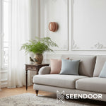 Afbeelding laden in galerijweergave, Coloria Circulaire Glas – Moderne Wandlamp voor Woonkamer & Gang