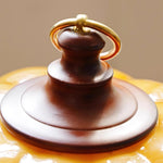 Bild in die Galerieansicht laden, Pumpkin Glas-Tischleuchte