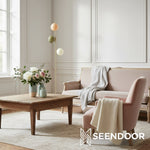 Afbeelding laden in galerijweergave, Coloria Opal glazen vloerlamp – minimalistisch licht voor woonkamer en slaapkamer