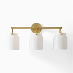 Load image into Gallery viewer, Hanton Contemporary 3-Light Wall Lamp for Hallway or Powder Room
