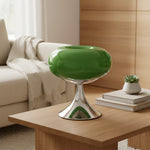 Afbeelding laden in galerijweergave, Lollora Decoratieve Tafellamp – Sculpturale Glasaccentverlichting voor Slaapkamer of Woonkamer