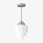 Afbeelding laden in galerijweergave, Geotower glazen hanglamp - elegante woningverlichting